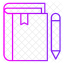 Cahier De Travail Icône