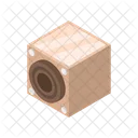 Woofer Fort Isometrique Icon