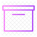 Caixa Arquivos E Dobras Armazenamento De Dados Ícone