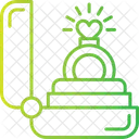 Caixa De Anel Caixa Presente Ícone