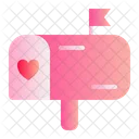 Caixa De Correio Amor Romance Icon