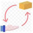 Caixa De Devolucao Pacote De Devolucao Embalagem Icon