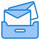 Caixa De Entrada Gaveta E Mail Icon