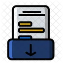 Caixa De Entrada E Mail Correio Icon