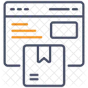 Caixa de entrega  Ícone