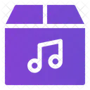 Caixa De Musica Caixa Nota Musical Icon