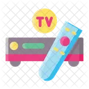 Caixa de tv inteligente  Ícone