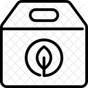 Caixa ecológica  Ícone