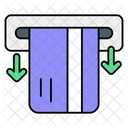 Caixa Eletronico Negocios E Financas Caixa Eletronico Ícone