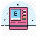 Caixa eletrônico bitcoin  Ícone