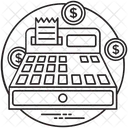 Caixa registradora  Ícone