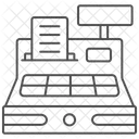 Caixa registradora  Ícone