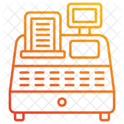 Caixa registradora  Ícone