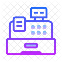 Caixa registradora  Ícone