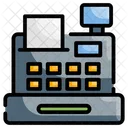 Caixa Registradora Compras Loja Ícone
