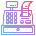 Caixa Registradora Maquina De Fatura Caixa Ícone