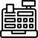 Caixa registradora  Ícone