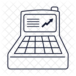 Caixa registradora  Ícone