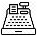 Caixa Registradora Eletrica Pos Terminal Pos Ícone