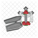 Morte Caixao Funeral Icon