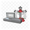 Morte Caixao Funeral Icon