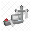 Morte Caixao Funeral Icon