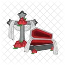 Morte Caixao Funeral Icon