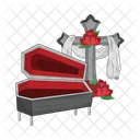 Morte Caixao Funeral Icon