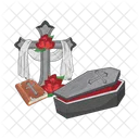 Morte Caixao Funeral Icon