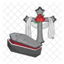 Morte Caixao Funeral Icon