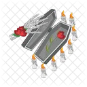 Morte Caixao Funeral Icon