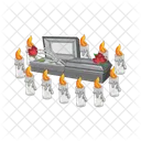 Morte Caixao Funeral Icon