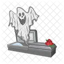 Morte Caixao Funeral Icon