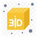 Caja 3d  Icono