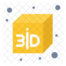 Caja 3d  Icono