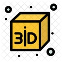 Caja 3d  Icono