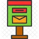 Cuadro Correo Electronico Carta Icono