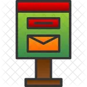 Cuadro Correo Electronico Carta Icono