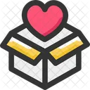 Lista De Deseos Openbox Corazon Icono