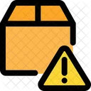 Advertencia De Caja Alerta De Entrega Calentamiento De Entrega Icono