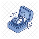 Caja del anillo  Icono