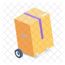 Carro Caja Ruedas Icono