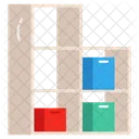 Caja de almacenamiento  Icono