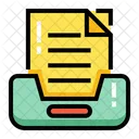 Caja de archivos  Icono