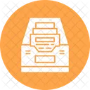 Caja de archivos  Icono