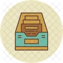 Caja de archivos  Icono