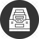 Caja de archivos  Icono