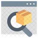 Cuadro De Busqueda Buscar Paquete Buscar Entrega Icono