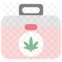 Caja de cannabis  Icono