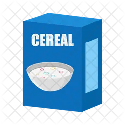 Caja de cereales  Icono